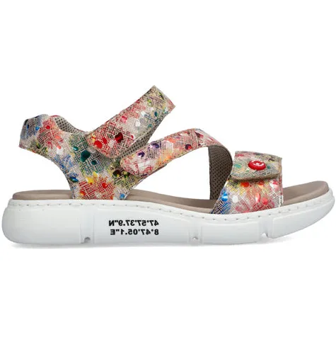 Rieker Sandals<Walking Sandals - 68970-90 - Multi