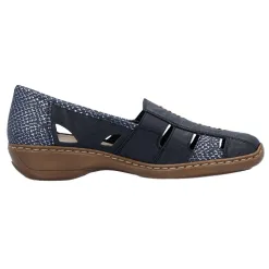 Rieker Shoes<Walking Shoes - 41385-15 - Navy
