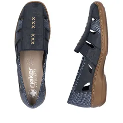 Rieker Shoes<Walking Shoes - 41385-15 - Navy