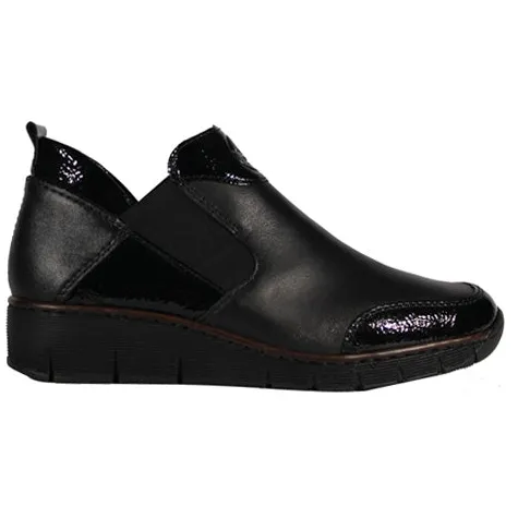 Rieker Boots<Wedge Ankle Boots - 53786 - Black