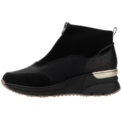 Rieker Boots<Wedge Ankle Boots - N6361-00 - Black
