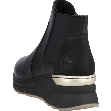 Rieker Boots<Wedge Ankle Boots - N6355 - Black