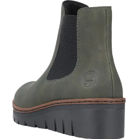 Rieker Boots<Wedge Ankle Boots - X9172-54 - Green