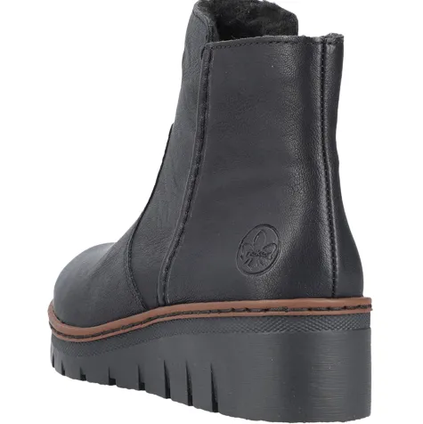 Rieker Boots<Wedge Ankle Boots - X9165-00 - Black