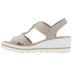 Rieker Sandals<Wedge Sandals - 67498-62 - Beige