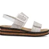 Rieker Sandals<Wedge Sandals - 62950-80 - White