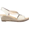 Rieker Sandals<Wedge Sandals - 624H6-60 - Cream