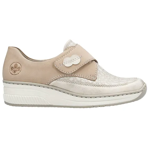 Rieker Shoes<Wedge Shoes - 487C0-60 - Beige