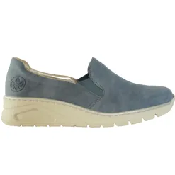 Rieker Shoes<Wedge Shoes- N3363 - Blue