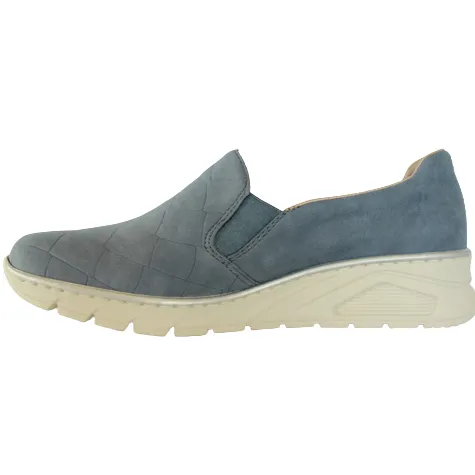 Rieker Shoes<Wedge Shoes- N3363 - Blue