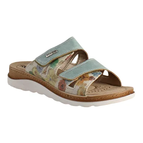 Rohde Sandals<Ladies Mules - 1302 - Blue