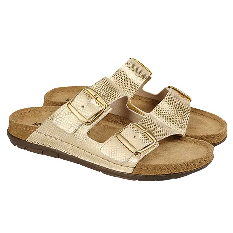 Rohde Sandals<Ladies Mules - 5872 - Gold