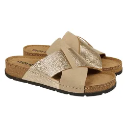 Rohde Sandals<Ladies Mules - 5410 - Gold