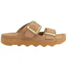 Rohde Sandals<Ladies Nubuck Mules - 6227 - Nut / Tan