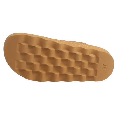 Rohde Sandals<Ladies Nubuck Mules - 6227 - Nut / Tan