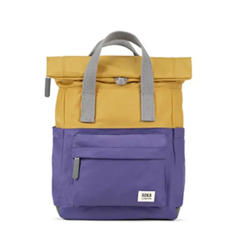 Roka Bags<Creative Waste Backpack -Canfield B Small -Corn/ Mulberry