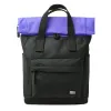 Roka Bags<Creative Waste Backpack - Canfield B Small - Black/Simple Purple