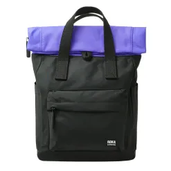 Roka Bags<Creative Waste Backpack - Canfield B Small - Black/Simple Purple