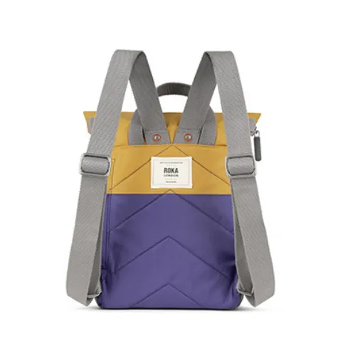 Roka Bags<Creative Waste Backpack -Canfield B Small -Corn/ Mulberry