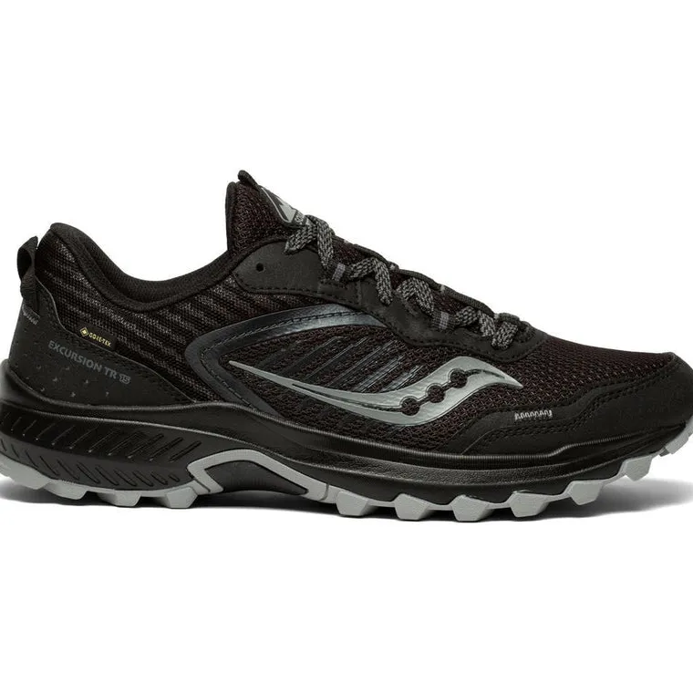 Saucony Trainers<Mens Gore-Tex All Terrain Trainers - Excursion TR15 - Black