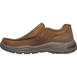 Skechers Mens Larger Sizes | Shoes<Arch Fit Loafers- 204184 - Brown