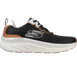 Skechers Mens Larger Sizes | Trainers<D'Lux Trainers - 232264 - Black