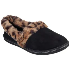 Skechers Slippers<Slippers - 44355 - Black /Leopard