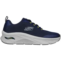 Skechers Mens Larger Sizes | Trainers<Arch Fit D' Lux Trainers - 232502 - Navy