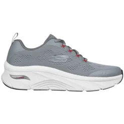 Skechers Mens Larger Sizes | Trainers<Arch Fit D' Lux Trainers - 232502 - Grey