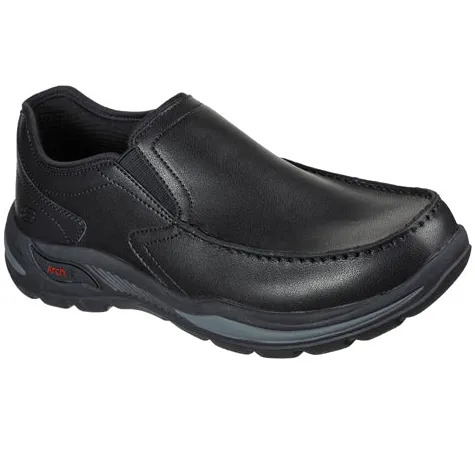 Skechers Shoes<Arch Fit Loafers - 204184 - Black