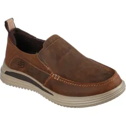 Skechers Shoes<Casual Shoes - 204474 Proven Relander - Brown