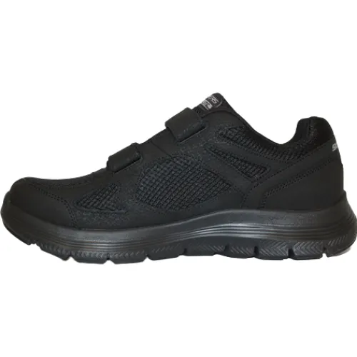 Skechers Mens Larger Sizes | Trainers<Flex Advantage Trainers - 232578 - Black
