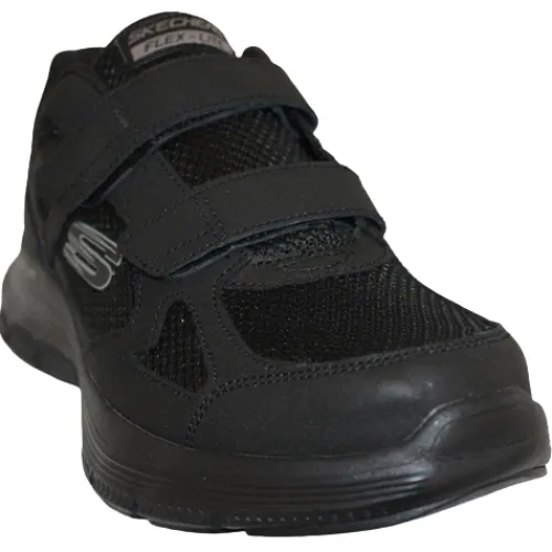 Skechers Mens Larger Sizes | Trainers<Flex Advantage Trainers - 232578 - Black