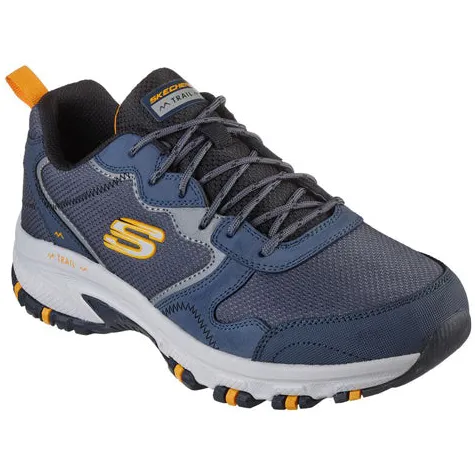 Skechers Mens Larger Sizes | Trainers<Hillcrest Trainers - 237265 - Navy