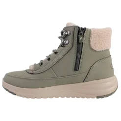 Skechers Boots<Ladies Ankle Boots - 144756 - Olive