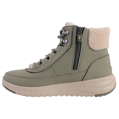 Skechers Boots<Ladies Ankle Boots - 144756 - Olive