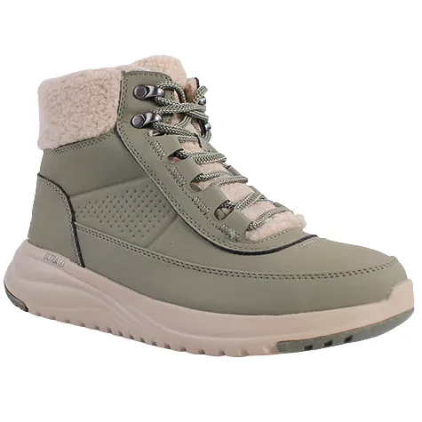 Skechers Boots<Ladies Ankle Boots - 144756 - Olive