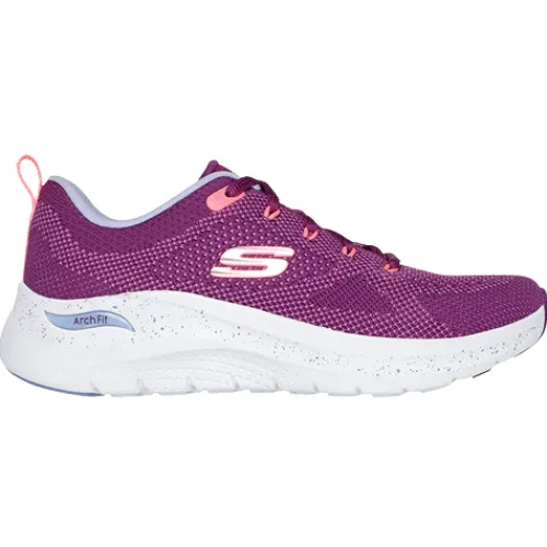 Skechers Trainers<Ladies Arch Fit Trainers - 150320 - Purple