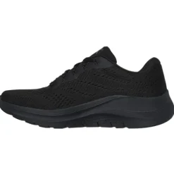 Skechers Trainers<Ladies Arch Fit Trainers - 150051 - Black / Black