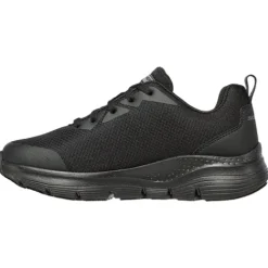 Skechers Trainers<Ladies Arch Fit Work Trainers - 108019EC - Black