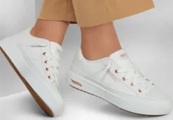 Skechers Trainers<Ladies Arch Fit Trainers - 177189 - White