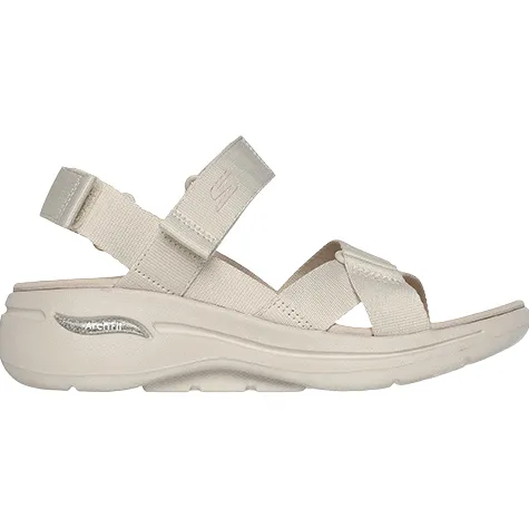 Skechers Sandals<Ladies Go Walk Arch Fit Sandals - 140808 - Natural