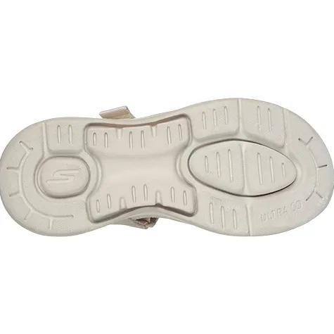 Skechers Sandals<Ladies Go Walk Arch Fit Sandals - 140808 - Natural