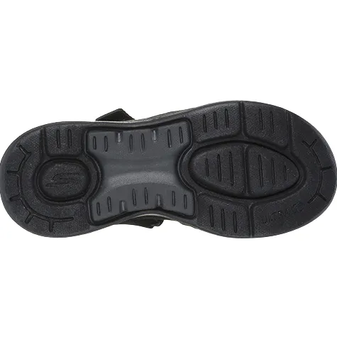 Skechers Sandals<Ladies Go Walk Arch Fit Sandals - 140808 - Black / Black