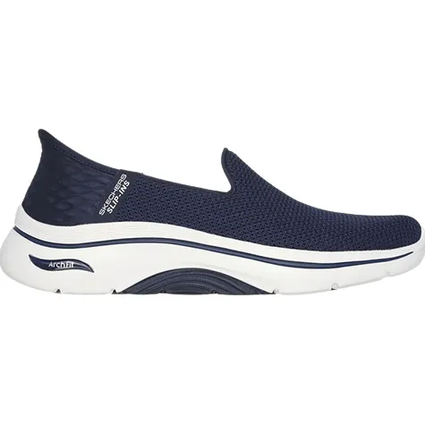 Skechers Trainers<Ladies Go Walk Trainers - 125315 - Navy