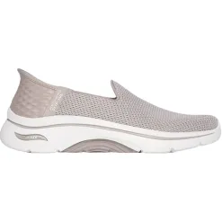 Skechers Trainers<Ladies Go Walk Trainers - 125315 - Taupe