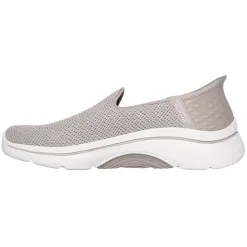 Skechers Trainers<Ladies Go Walk Trainers - 125315 - Taupe