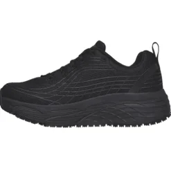 Skechers Trainers<Ladies Max Cushioning Work Trainers - 108016EC - Black