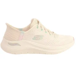 Skechers Trainers<Ladies Slip In Trainers - 150066 - Beige