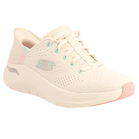 Skechers Trainers<Ladies Slip In Trainers - 150066 - Beige